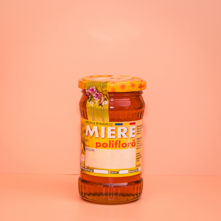 Miere Polifloră Naturală din Apuseni – Borcan 400g/1kg [1]