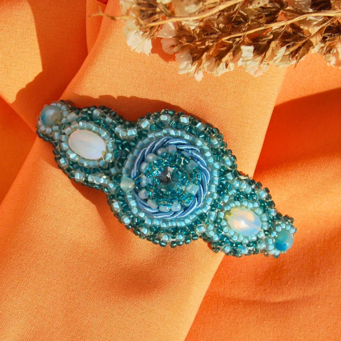 Bratara albastra statement Blue Sky [9]