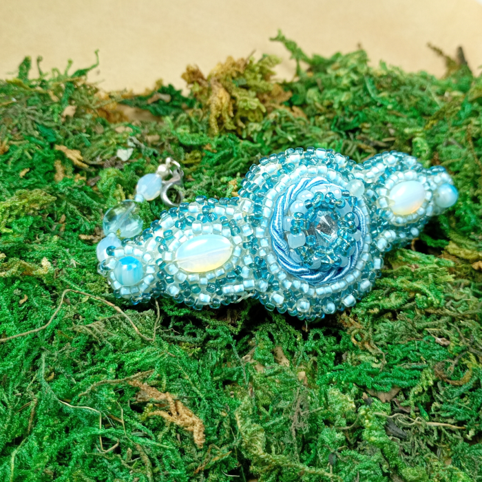 Bratara albastra statement Blue Sky [11]