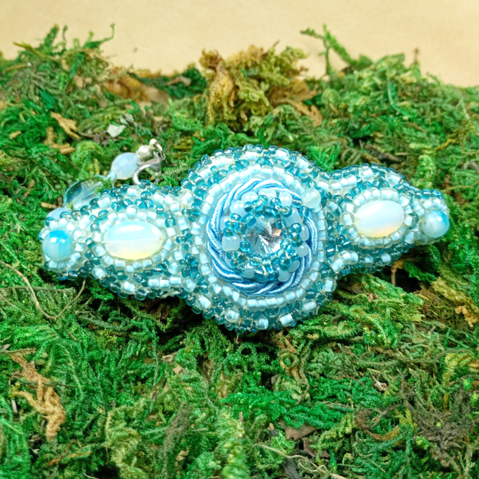 Bratara albastra statement Blue Sky [12]