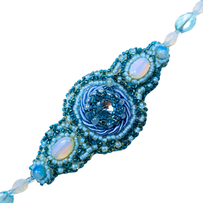 Bratara albastra statement Blue Sky [13]