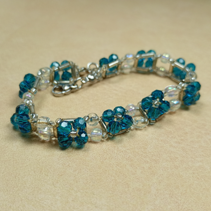 Brățară cristale albastre [7]