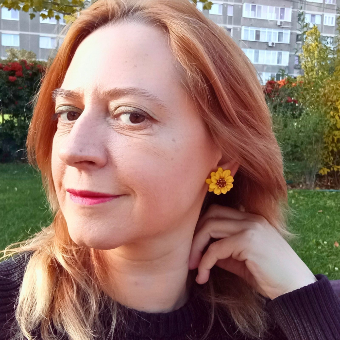 Cercei surub flori galbene [3]