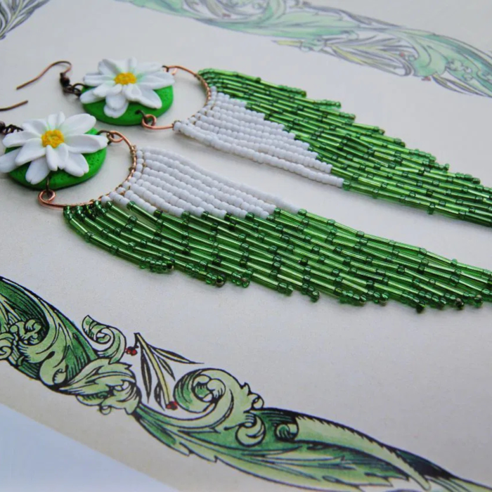 Cercei Lungi cu Margarete [4]