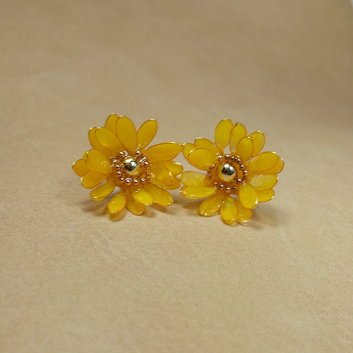 Cercei surub floarea soarelui [10]