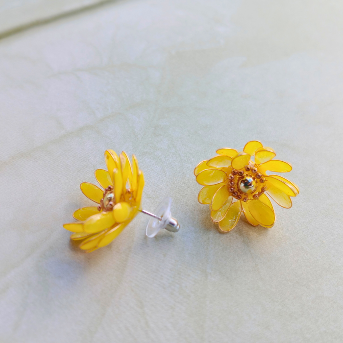 Cercei surub floarea soarelui [5]