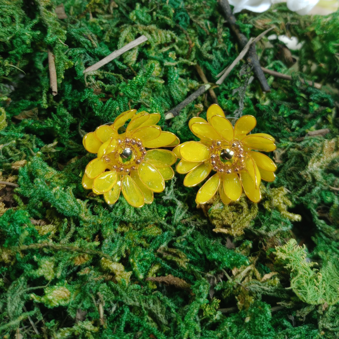 Cercei surub floarea soarelui [6]