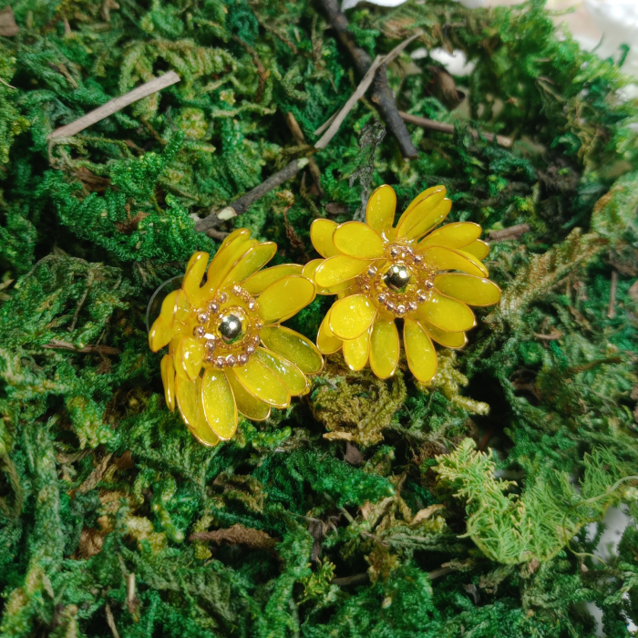 Cercei surub floarea soarelui [3]