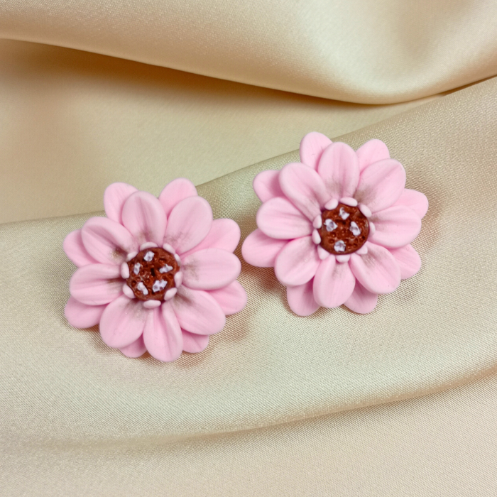 Cercei Florali Roz – Delicate Blossom [6]