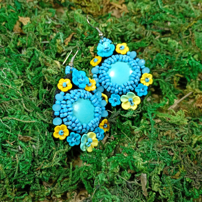 Cercei Turquoise Bloom [8]