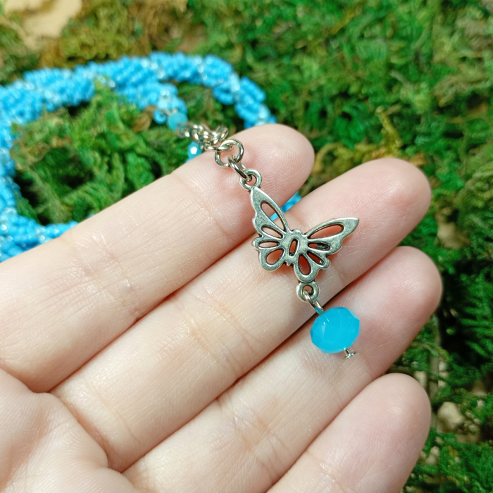 Colier Albastru Senin [4]