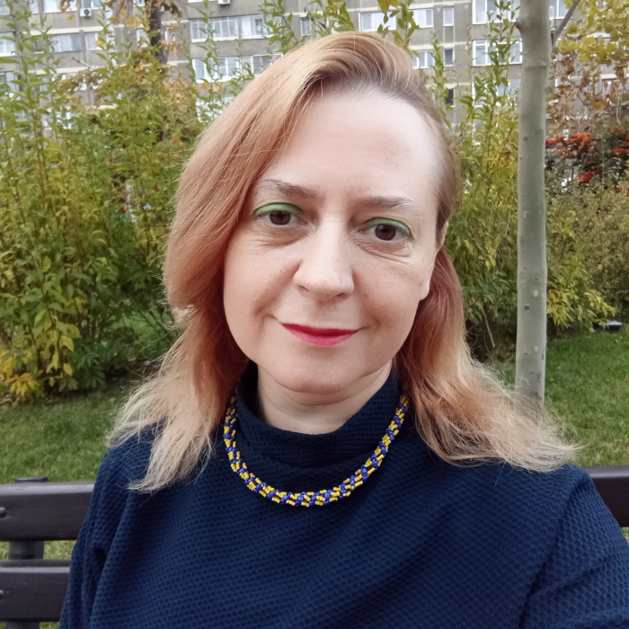 Colier Spirală Galben-Albastru [6]