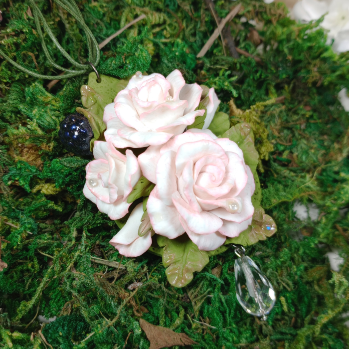 Pandantiv Trandafiri în Rouă [5]