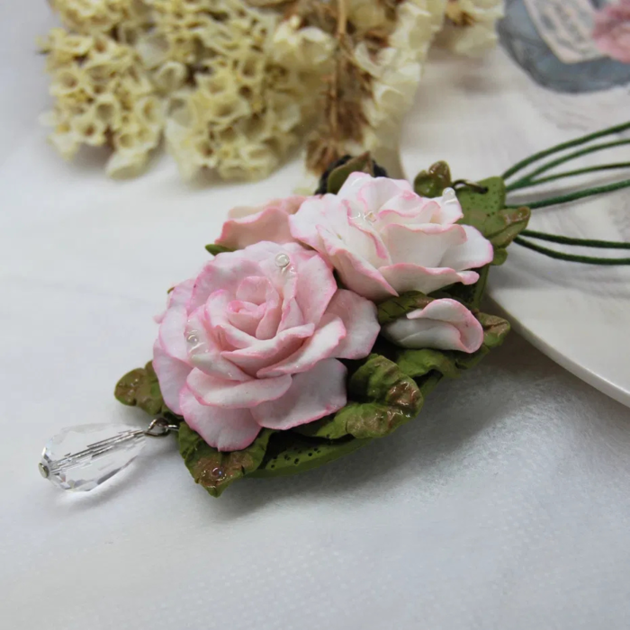 Pandantiv Trandafiri în Rouă [8]