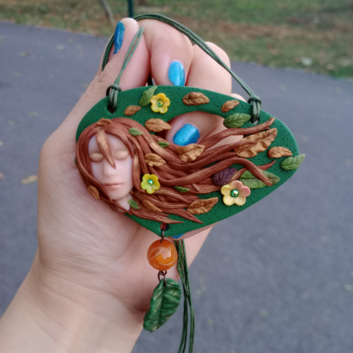 Pandantiv unicat Zâna Toamnei [5]