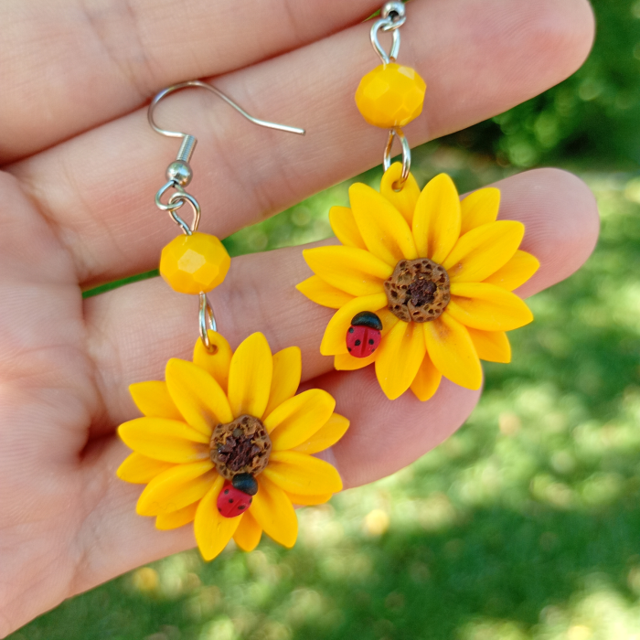 Set handmade Floarea-Soarelui și Buburuză [5]