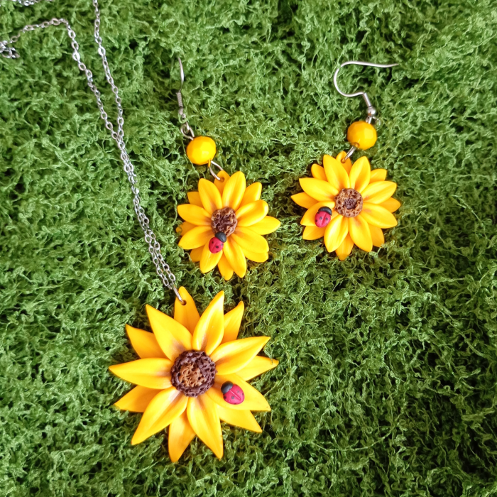 Set handmade Floarea-Soarelui și Buburuză [8]