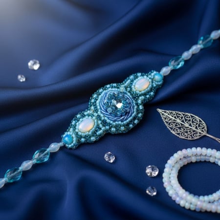 Bratari - Bratara albastra statement Blue Sky