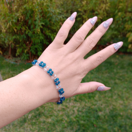 Brățară cristale albastre [1]