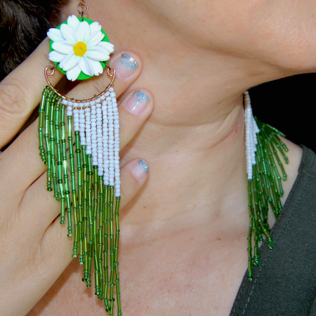 Cercei Lungi cu Margarete [12]