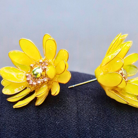 Cercei surub floarea soarelui [10]