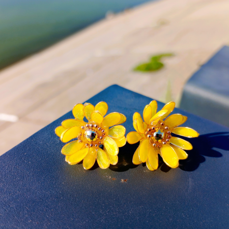 Cercei surub floarea soarelui [3]