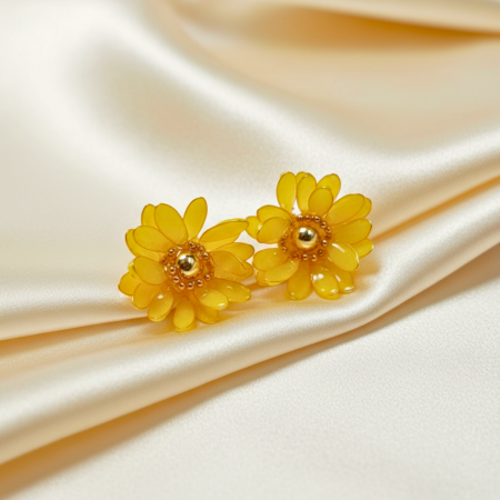 Cercei surub - Cercei surub floarea soarelui