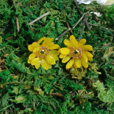 Cercei surub floarea soarelui [5]