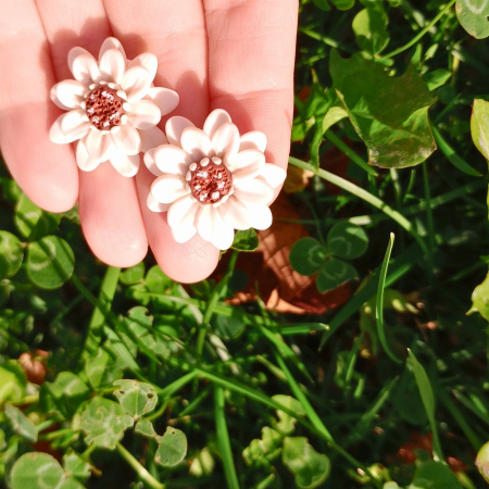 Cercei surub flori albe [4]