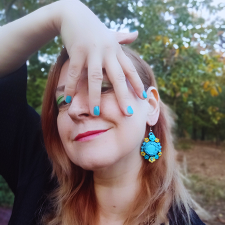 Cercei Turquoise Bloom [4]