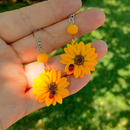 Set handmade Floarea-Soarelui și Buburuză [2]