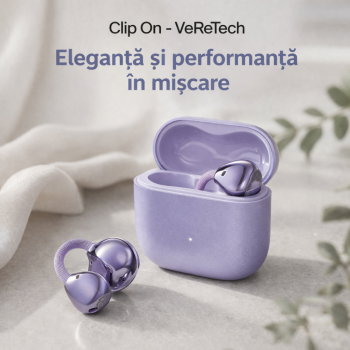 Casti Open Ear VeReTech Mov Bluetooth Wireless Clip On [7]