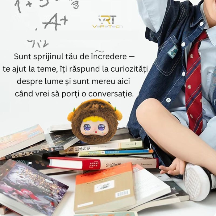 Jucarie AI Premium din Plus, Ochi Interactivi, Care poate conversa despre orice cu oricine, Baby Panda [5]