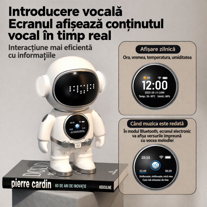 Robot educativ AI pentru copii cu control vocal și ecran interactiv [7]