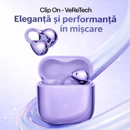 Casti Open Ear VeReTech Mov Bluetooth Wireless Clip On [7]