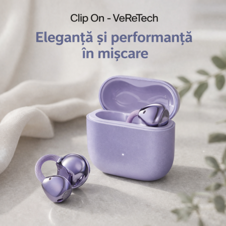 Casti Open Ear VeReTech Mov Bluetooth Wireless Clip On [6]