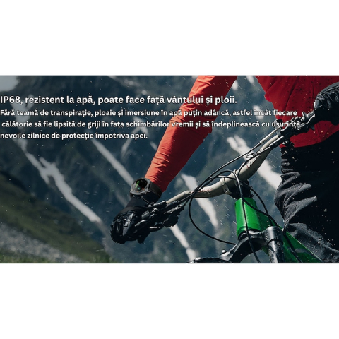 Ceas SmartWatch Premium cu ChatGPT, by VeReTech, Cadran Rotativ, Ecran Amoled de 1.43 inch, 466*466 Pixeli, IP68, Bluetooth 5.4, Spo2, Ritm Cardiac, Somn, 200 Moduri Sport, Comenzi Vocale prin AI [4]