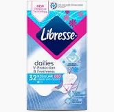 Absorbante zilnice Libresse Normal Deo Fresh, 32 bucati [1]