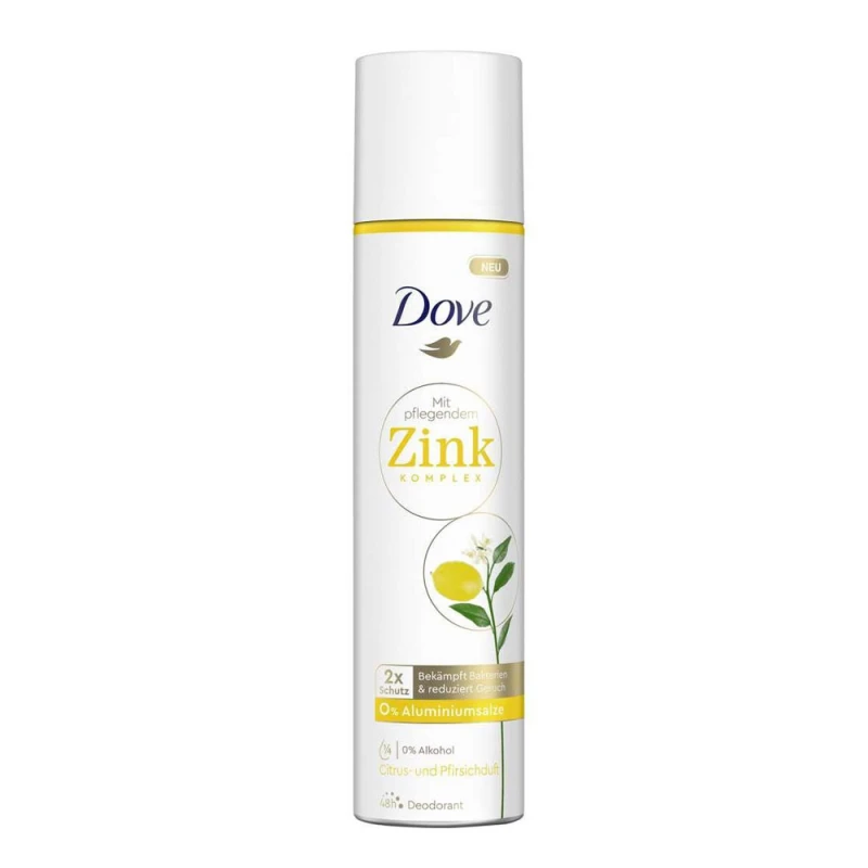 Antiperspirant Deo Dove Zink Citrus 100ml [1]
