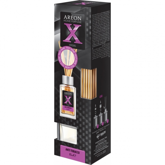 AREON HOME ODORIZANT CAMERA X ANTI TOBACCO 85ML [1]