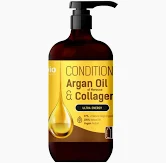 Balsam de par cu Ulei de argan si Colagen, pentru regenerare, Bio Naturell, 946ml [1]