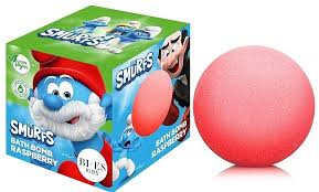 Bombă de baie "Raspberry" Bi-es The Smurfs Bath Bomb Raspberry [1]