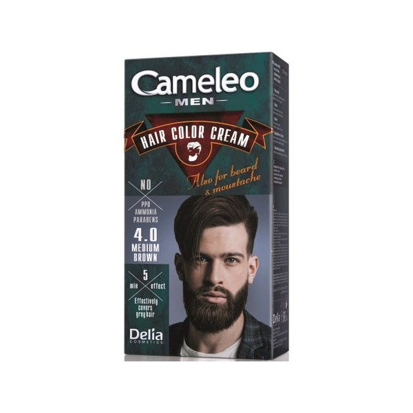 Cameleo man vopsea barba medium brown 4.0 [1]