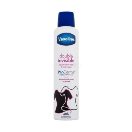Deodorant anti-perspirant spray Vaseline Double Invisible ProDerma 250 ml [1]