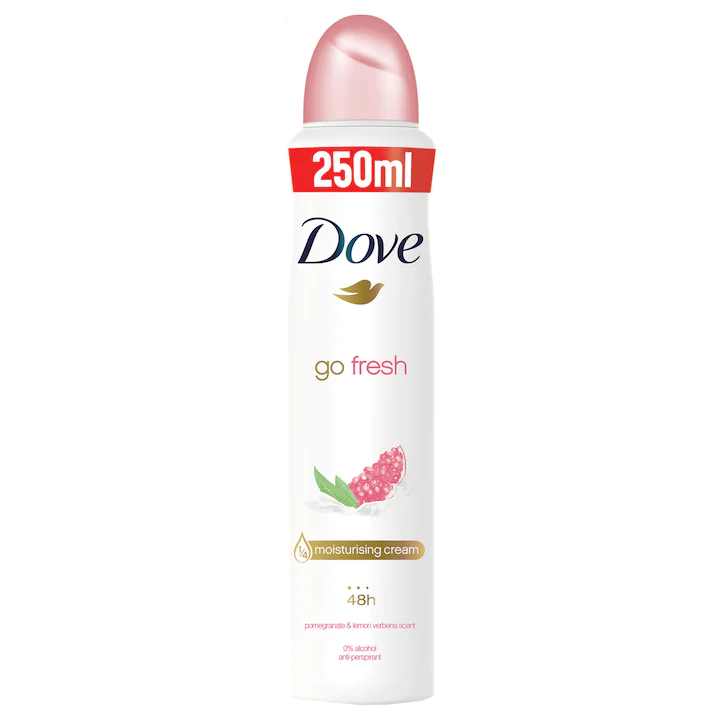 Deodorant antiperspirant spray Go Fresh Rodie, 250 ml, Dove [1]