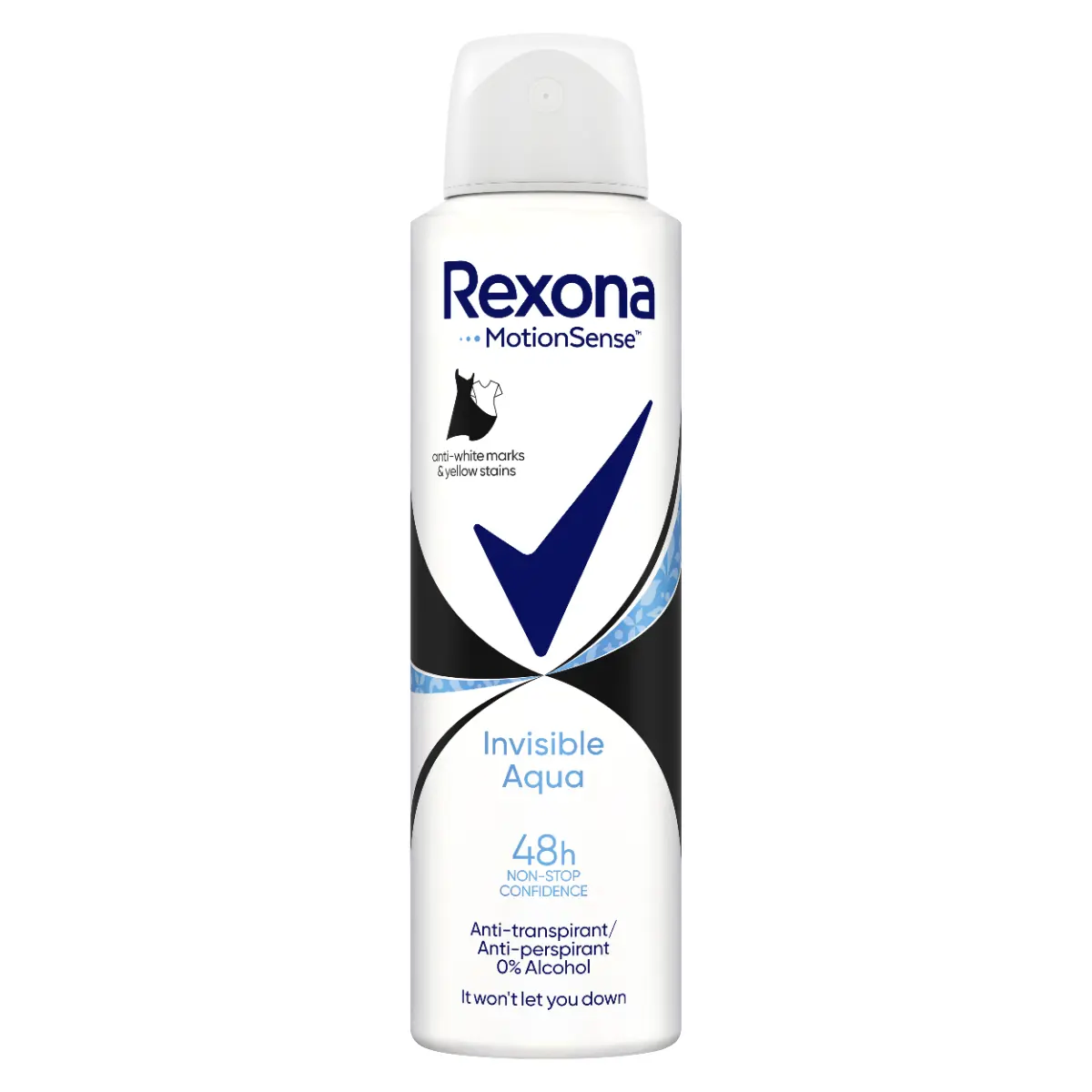 Deodorant antiperspirant spray Rexona Invisible Aqua, 150 ml [1]