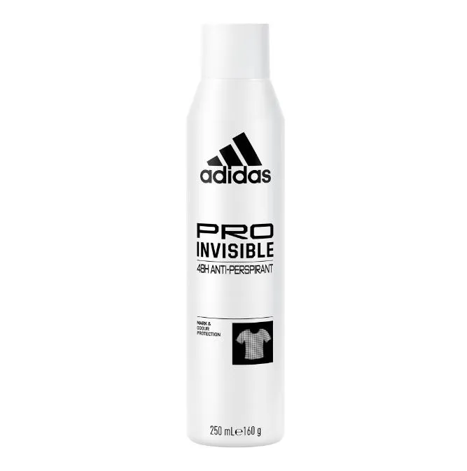 Deodorant spray antiperspirant Adidas Women Invisible, 250 ml [1]