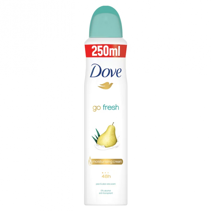 Deodorant spray Dove Go Fresh Pear & Aloe Vera, 250 ml [1]