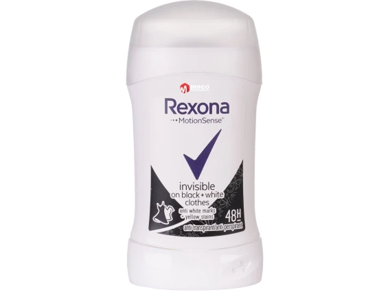 Deodorant stick Invisible Black + White, 40ml, Rexona [1]