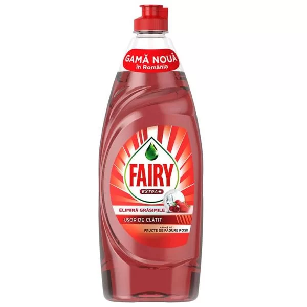 Detergent de vase Fairy Extra + Fricte de padure, 650 ml [1]